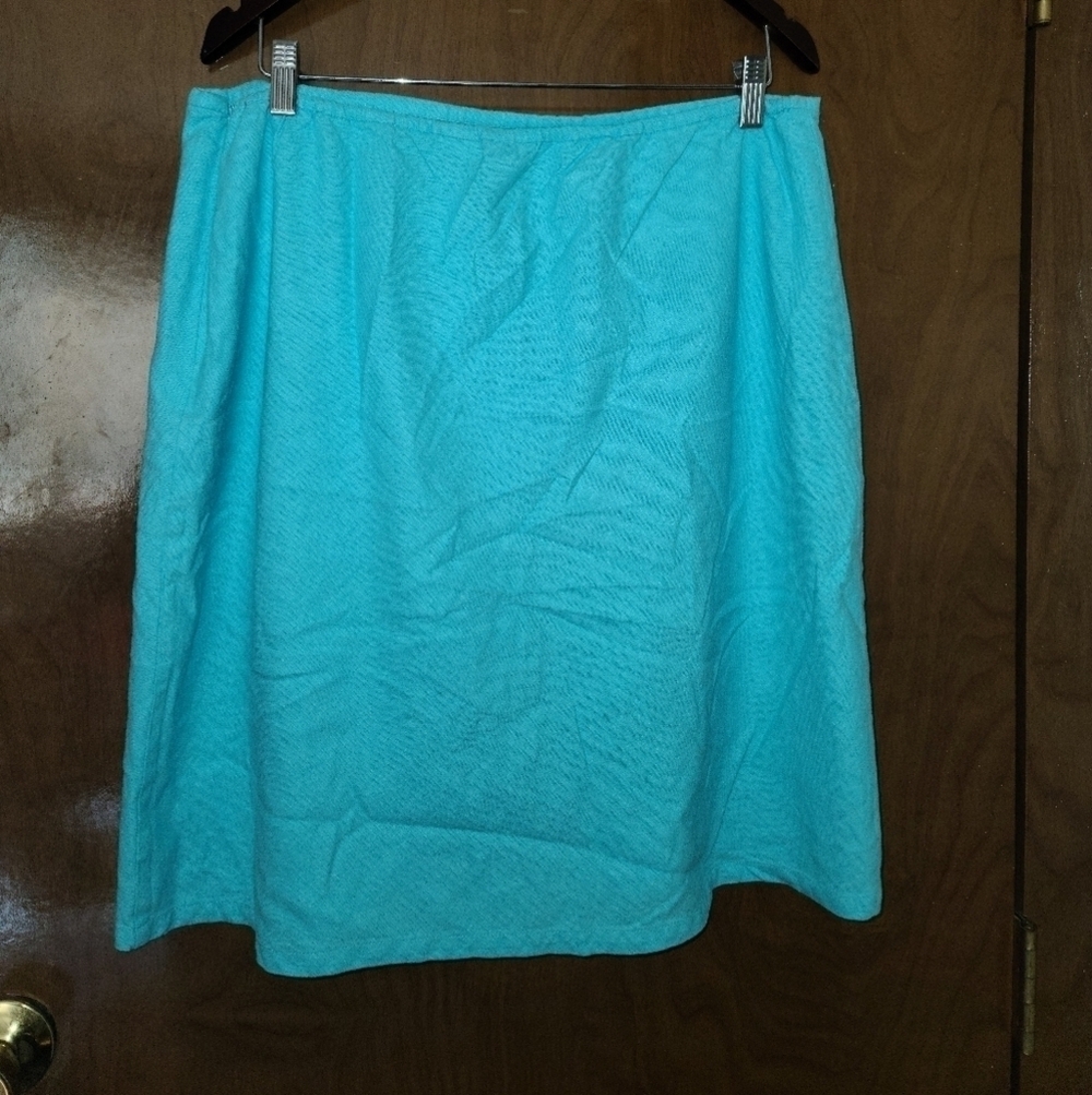 GIORGIO Fiorelli linen blend mini skirt sz 16